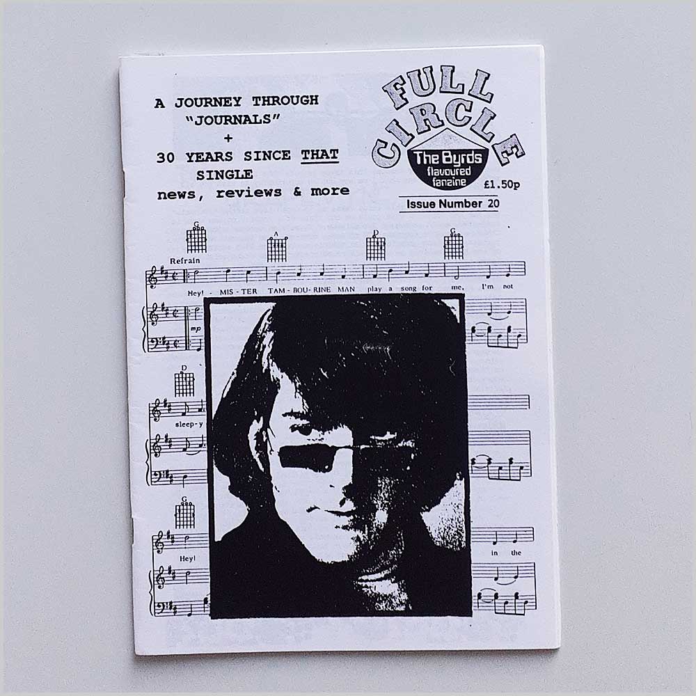 Roger McGuinn - Full Circle: Byrds fanzine Issue 20  (fc20) 