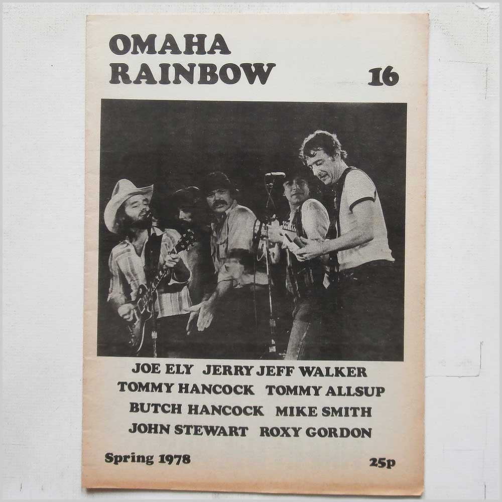 Joe Ely, Jerry Jeff Walker, Tommy Hancock, Butch Hancock - Omaha Rainbow Number 16  (OR-16) 