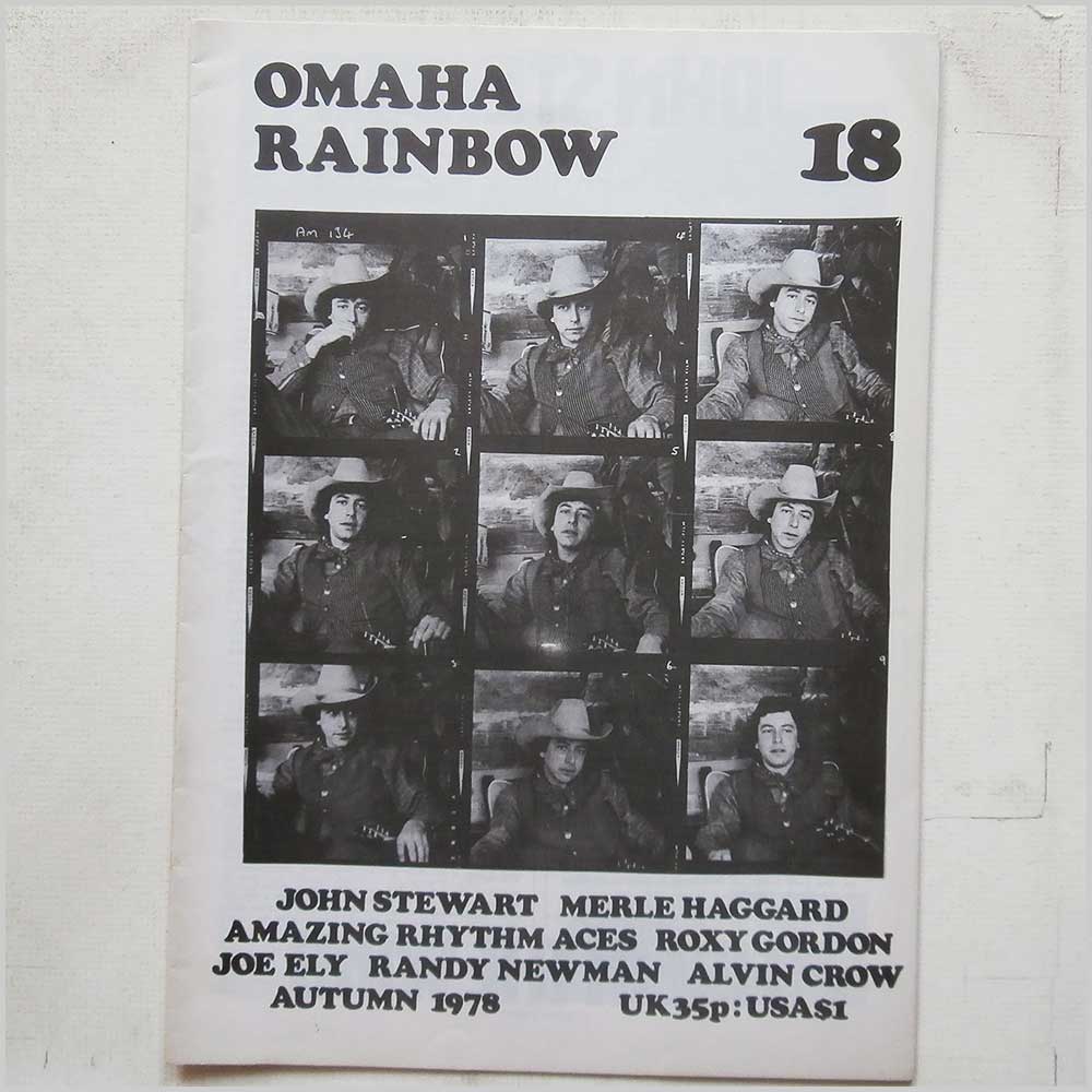 Alvin Crow, Randy Newman, Joe Ely, Roxy Gordon, John Stewart - Omaha Rainbow Number 18  (OR-18) 