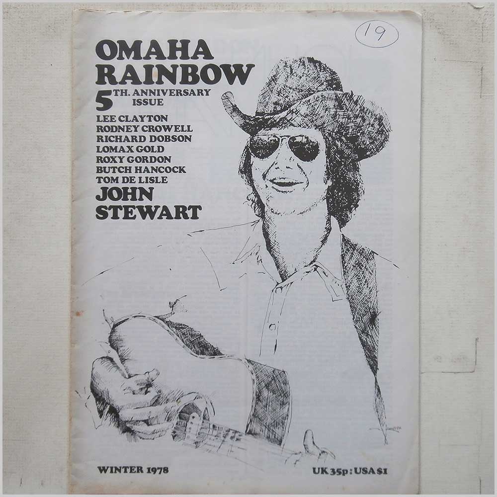 John Stewart, Lee Clayton, Butch Hancock, Rodney Crowell - Omaha Rainbow Number 19  (OR-19) 