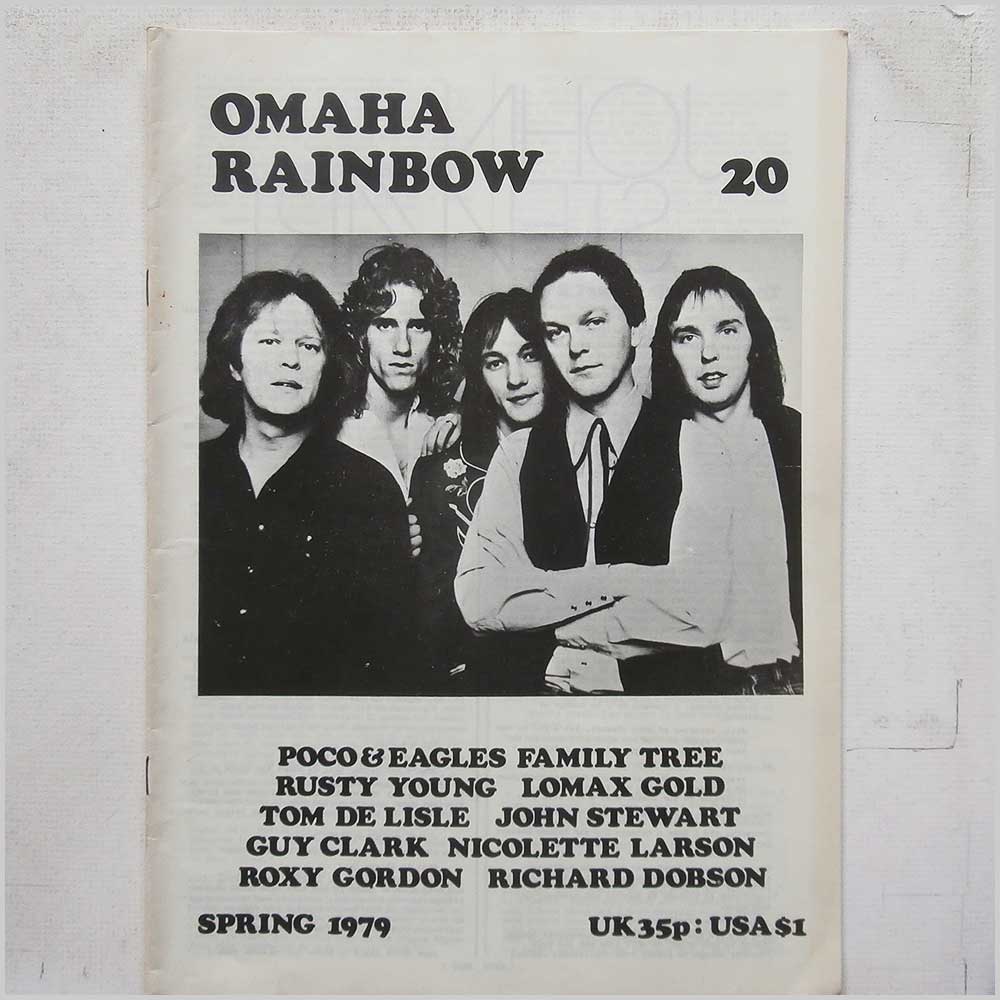 Eagles, Poco, Guy Clark, Nicolette Larson, Roxy Gordon - Omaha Rainbow Number 20  (OR-20) 