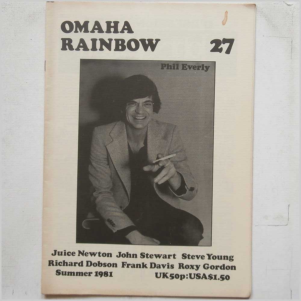 Juice Newton, Phil Everly, John Stewart, Steve Young - Omaha Rainbow Number 27  (OR-27) 
