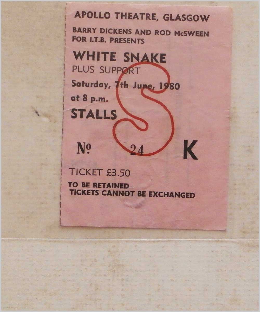 Whitesnake - Saturday 7 June 1980, Apollo Theatre Glasgow  (P6050268) 