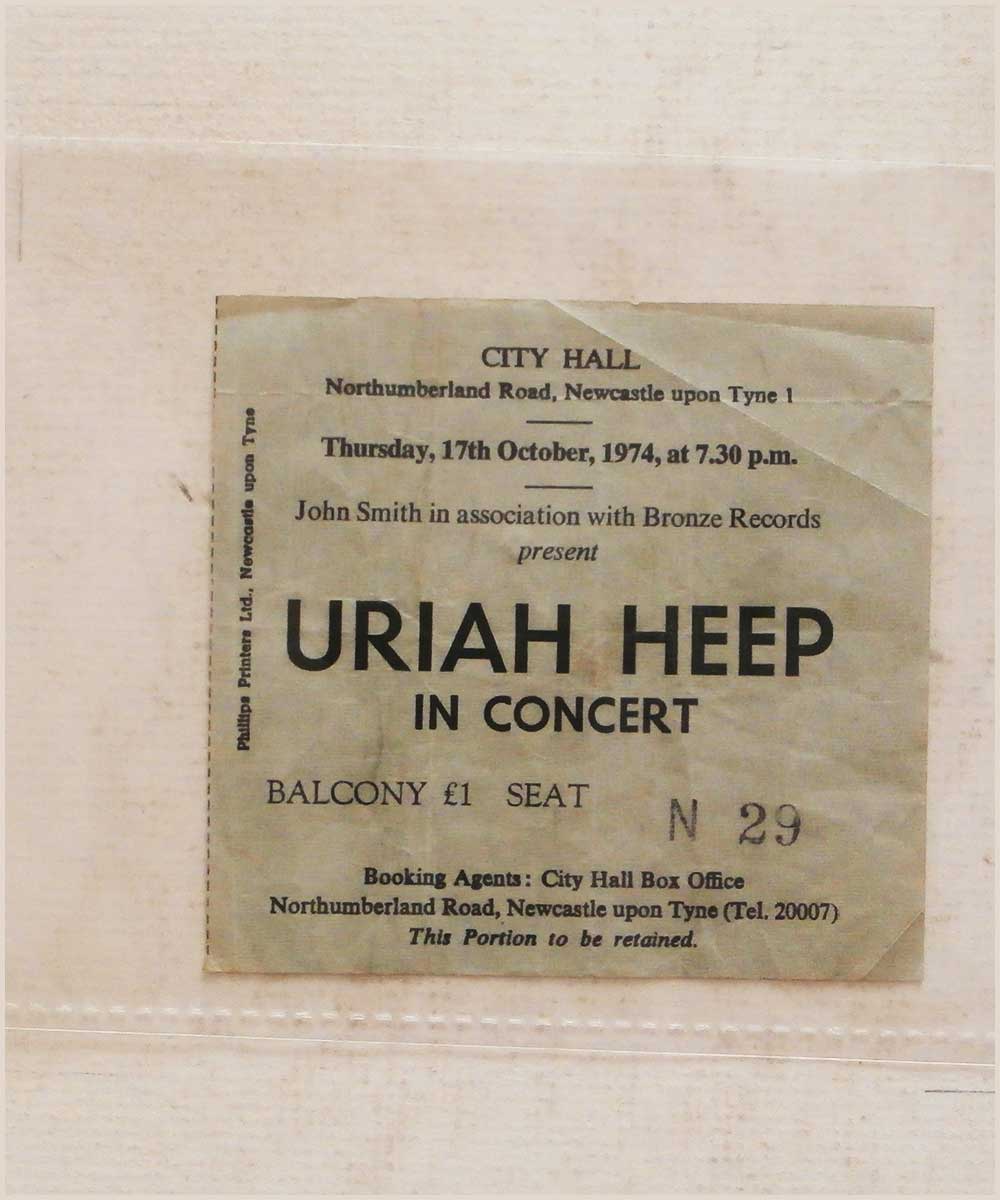 Uriah Heep - Thursday 17 October 1974, City Hall, Newcastle-upon-Tyne  (P6050286) 
