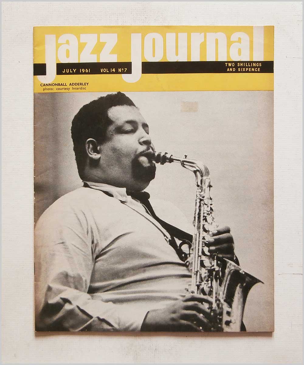 Cannonball Adderley, Elvin Jones, ao - Jazz Journal, July 1961, Vol 14, No 7  (P6090187) 