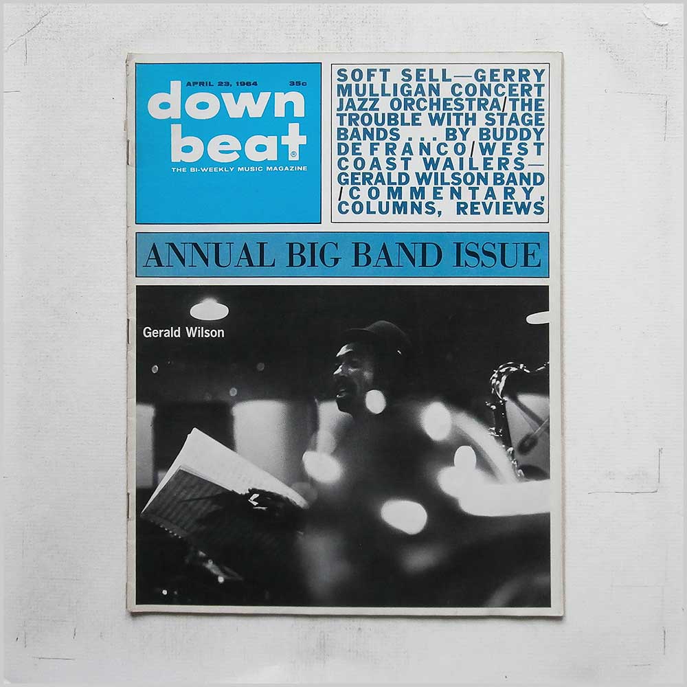 Buddy DeFranco, Gerald Wilson, Gerry Mulligan ao - Down Beat: Annual Big Band Issue April 23, 1964  (P8240209) 
