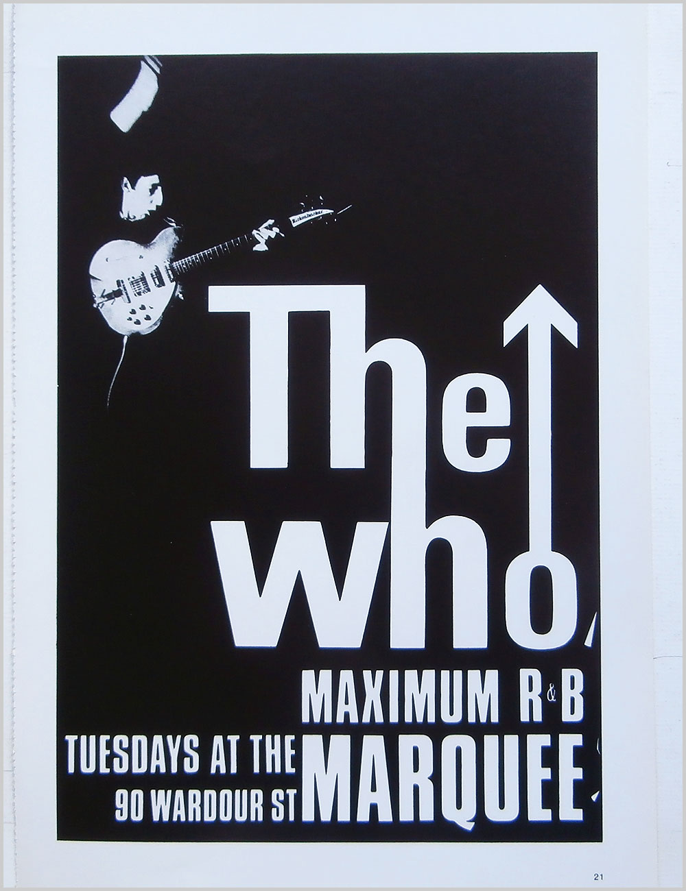 The Who and Love, Bob Dylan - Rock Poster: Maximum R&B Marquee b/w Love, Bob Dylan  (PB100253) 