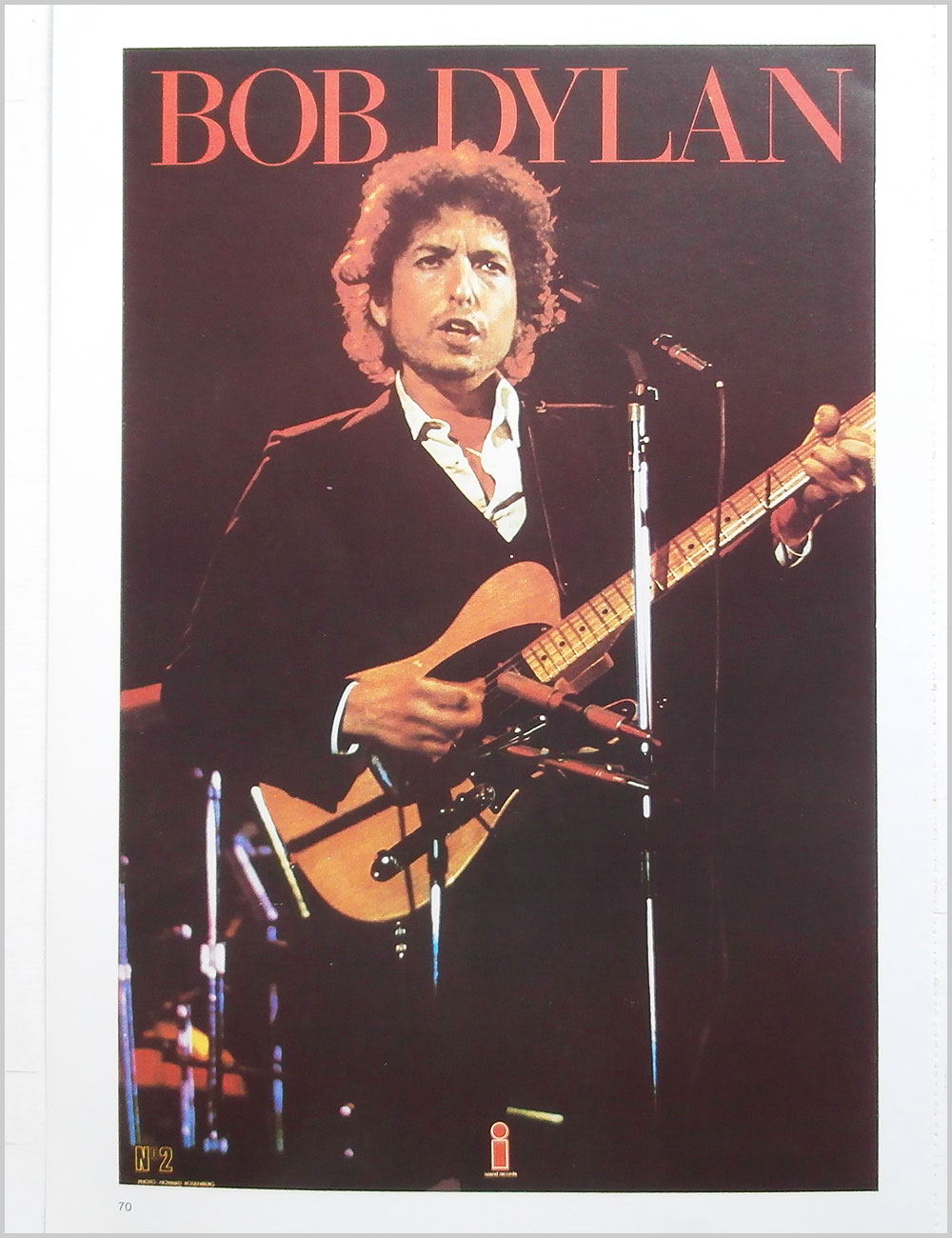 Bob Dylan and The Who - Rock Poster: Bob Dylan b/w The Who: Quadrophenia  (PB100304) 