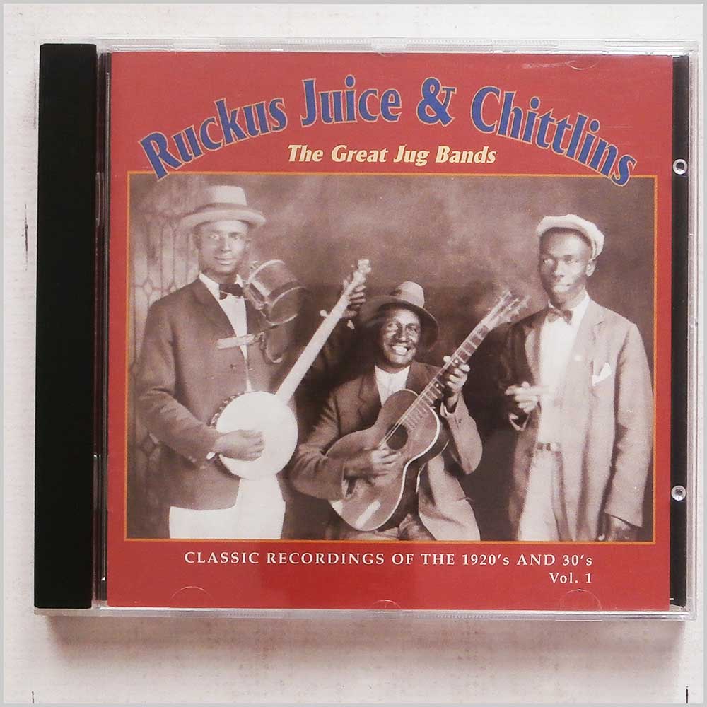 Various - Ruckus Juice and Chittlins: The Great Jug Bands Vol. 1  (16351203229) 