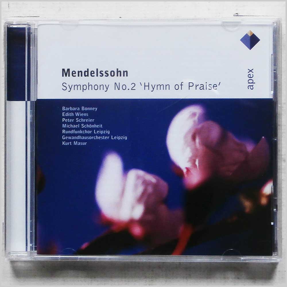 Kurt Masur, Rundfunkchor Leipzig, Barbara Bonney - Mendelssohn: Symphony No. 2 Hymn Of Praise  (2564 60156 2) 