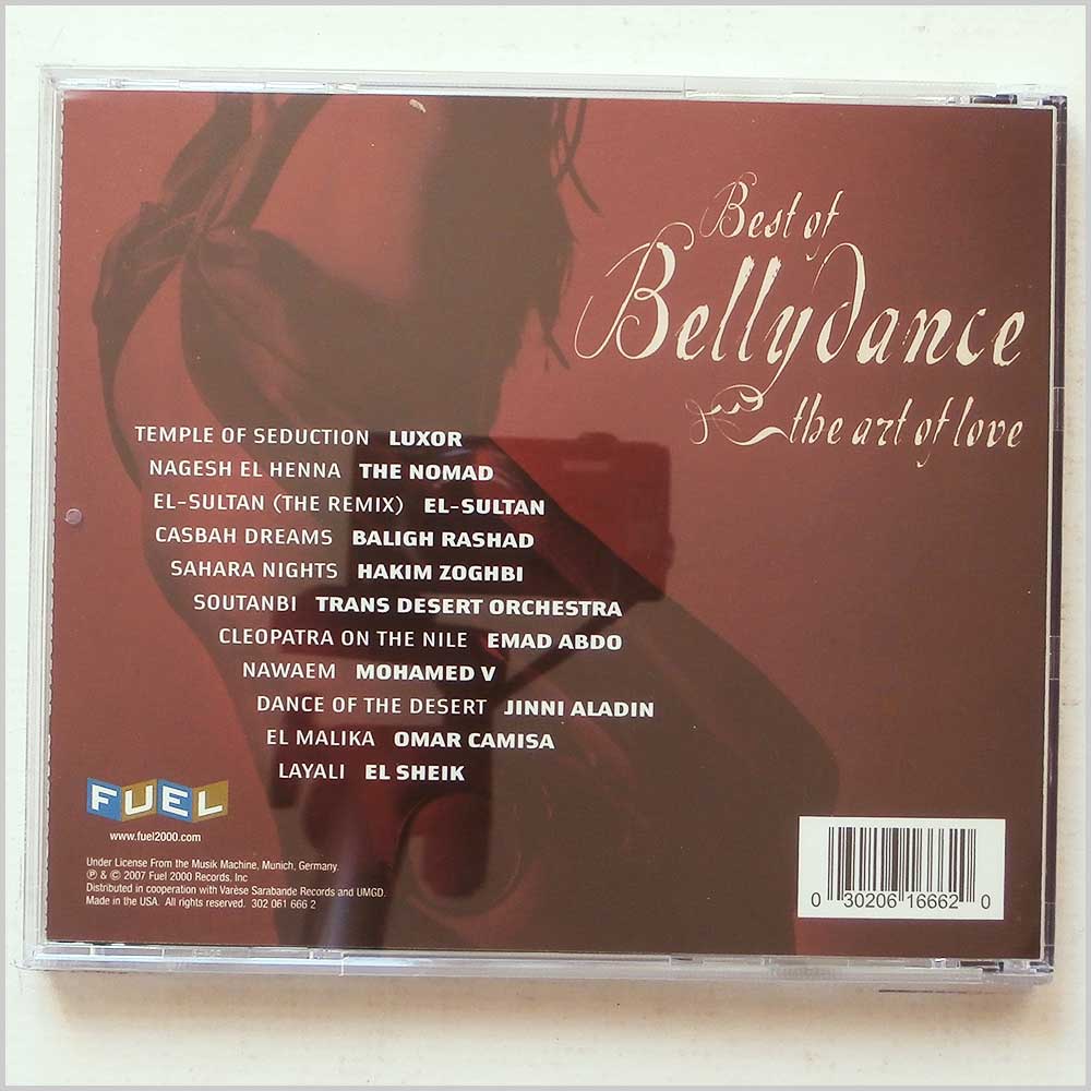 Various - Best of Belly Dance: The Art of Love  (30206166620) 
