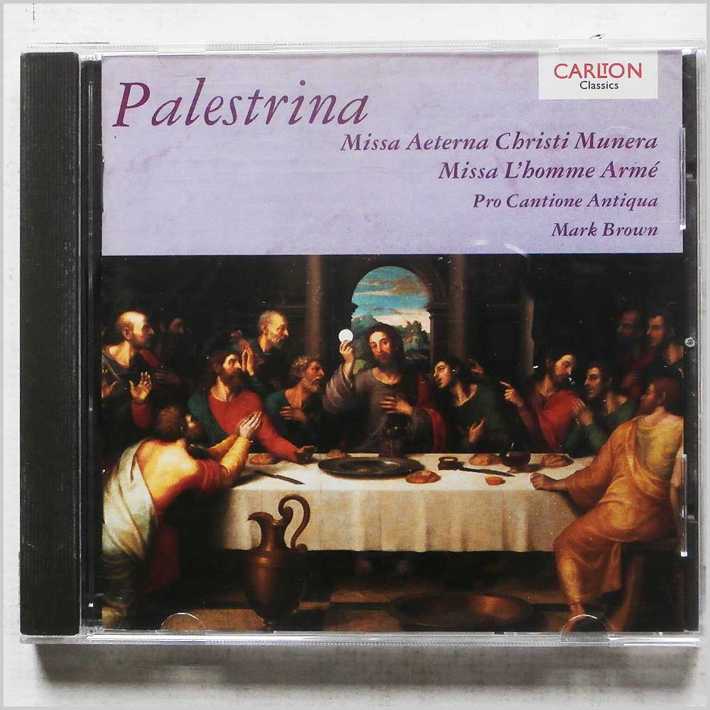 Pro Cantione Antiqua, Mark Brown - Palestrina: Missa Aeterna  (30366 00772) 