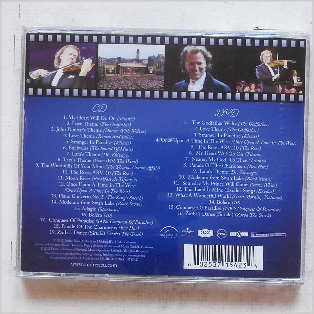 Andre Rieu - Magic of the Movies  (3715423) 