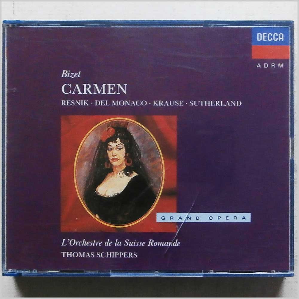 Thomas Schippers, L'Orchestre de la Suisse Romande - Bizet: Carmen  (411 630-2) 
