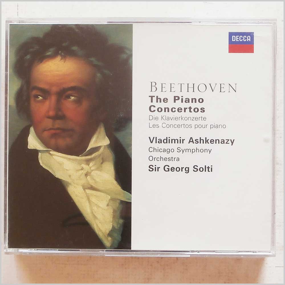 Sir Georg Solti, Chicago Symphony Orchestra - Beethoven: The Piano Concertos  (443 723-2) 