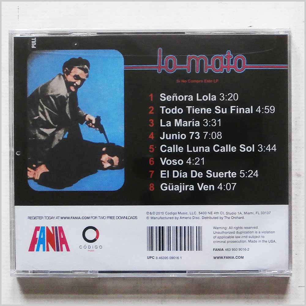 Willie Colon - Lo Mato Si No Compra Este LP  (463 950 9016-2) 