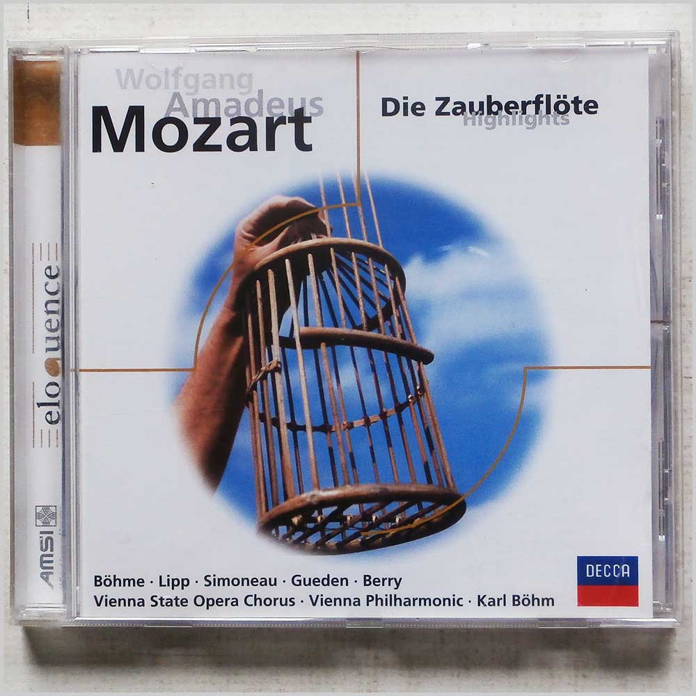 Karl Bohm, Vienna Sate Opera Chorus - Mozart: Die Zauberflote (Highlights)  (467 408-2) 