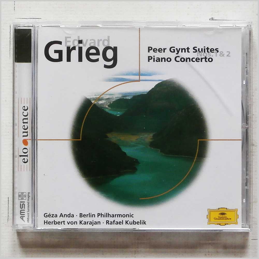 Geza Anda, Herbert von Karajan - Grieg: Peer Gynt Suites Nos 1 and 2, Piano Concerto  (469 624-2) 