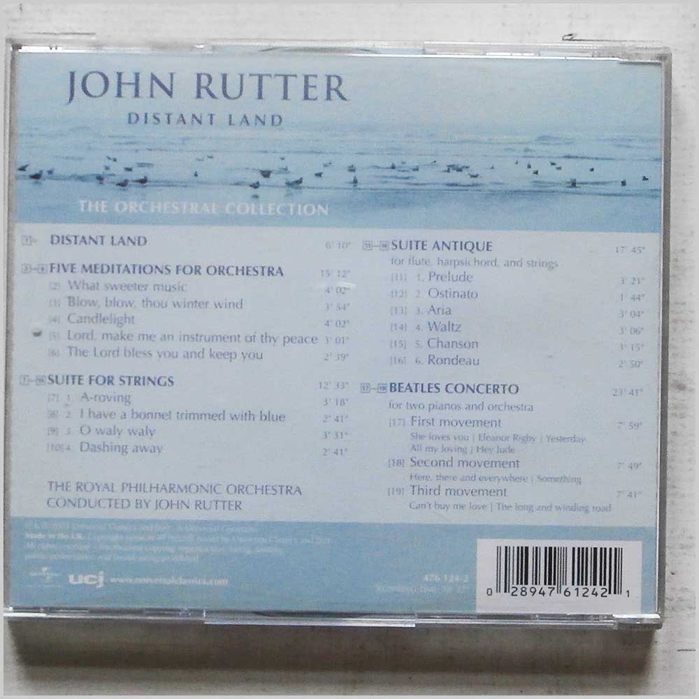 John Rutter, Royal Philharmonic Orchestra - Distant Land  (476 124-2) 