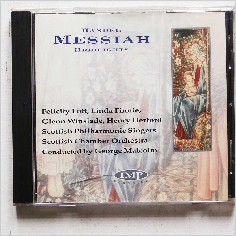 George Malcolm, Scottish Philharmonic Orchestra - Handel: Messiah Highlights  (5010946203125) 