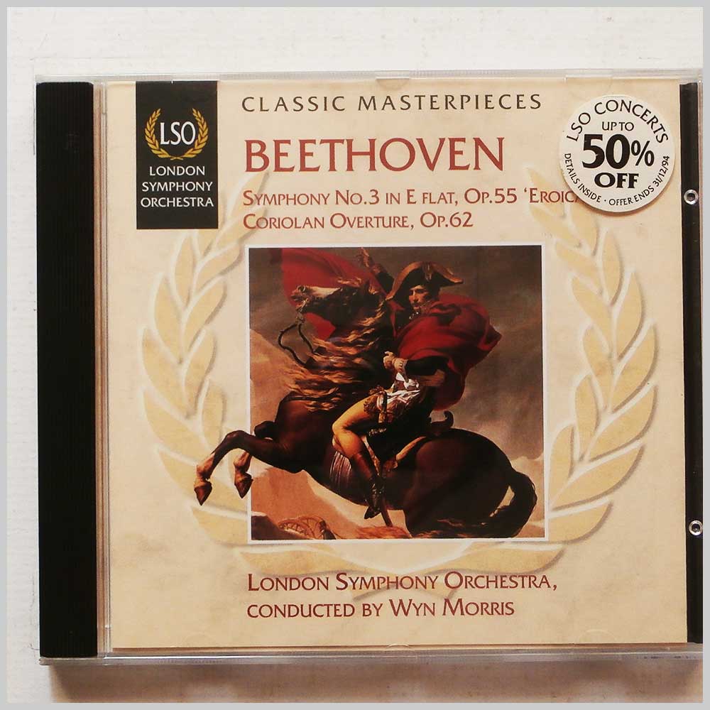 London Symphony Orchestra, Wyn Morris - Beethoven: Symphony No. 3, Coriolan Overture Op.62  (5010946690024) 