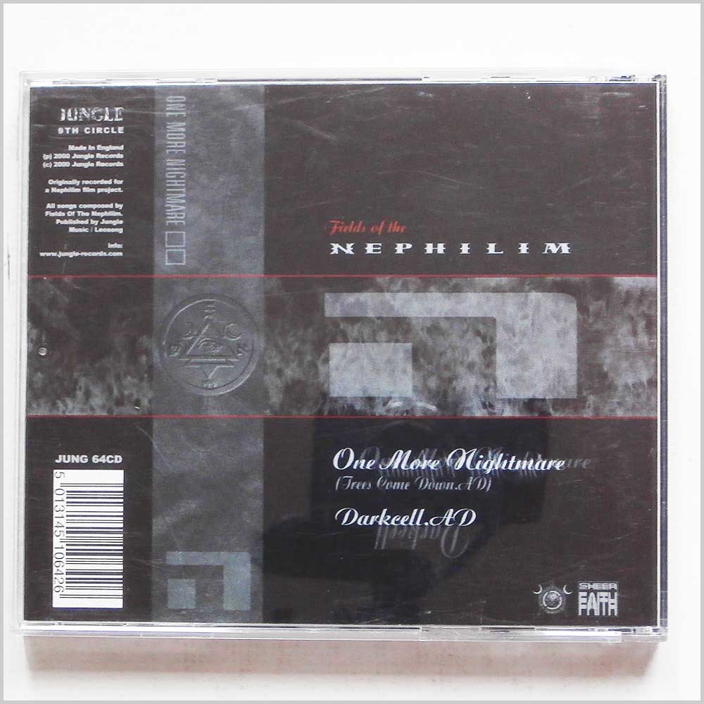 Fields Of The Nephilim - One More Nightmare  (5013145106426) 