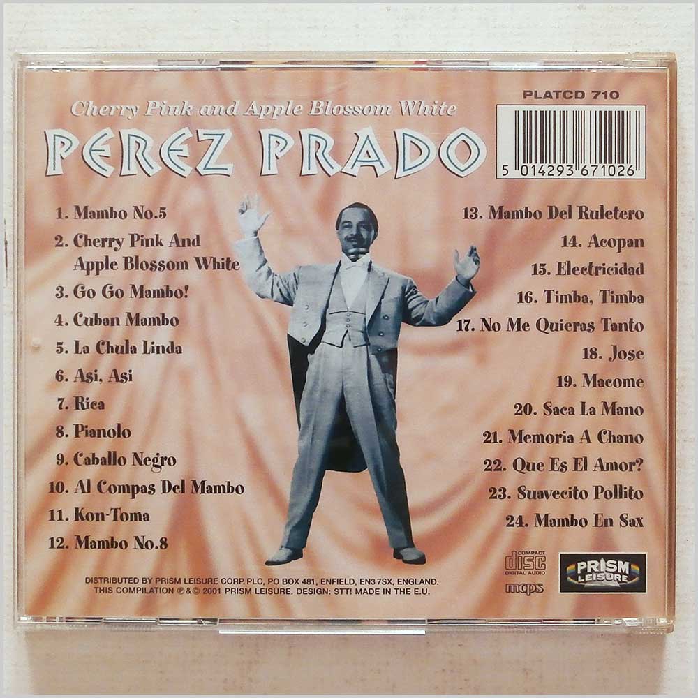 Perez Prado - Cherry Pink and Apple Blossom White: 24 Original Hits  (5014293671026) 