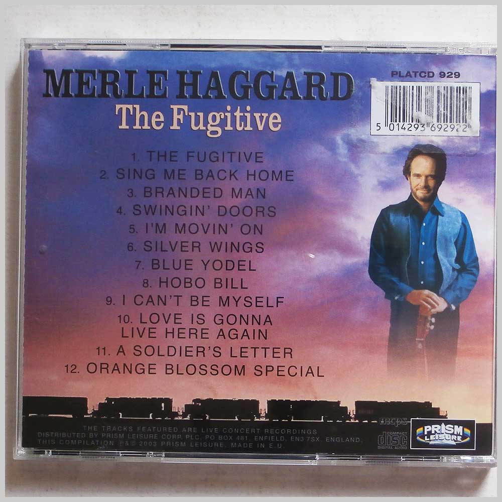 Merle Haggard - The Fugitive  (5014293692922) 
