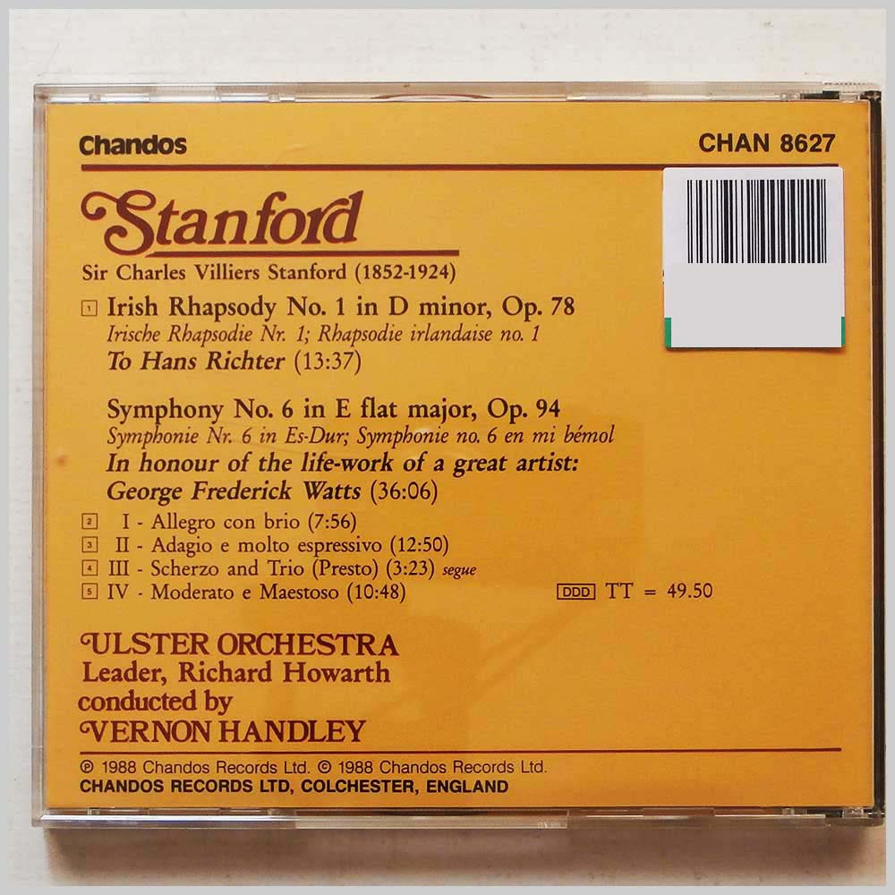 Vernon Handley, Ulster Orchestra - Stanford: Symphony No. 6, Irish Rhapsody No. 1  (5014682862721) 