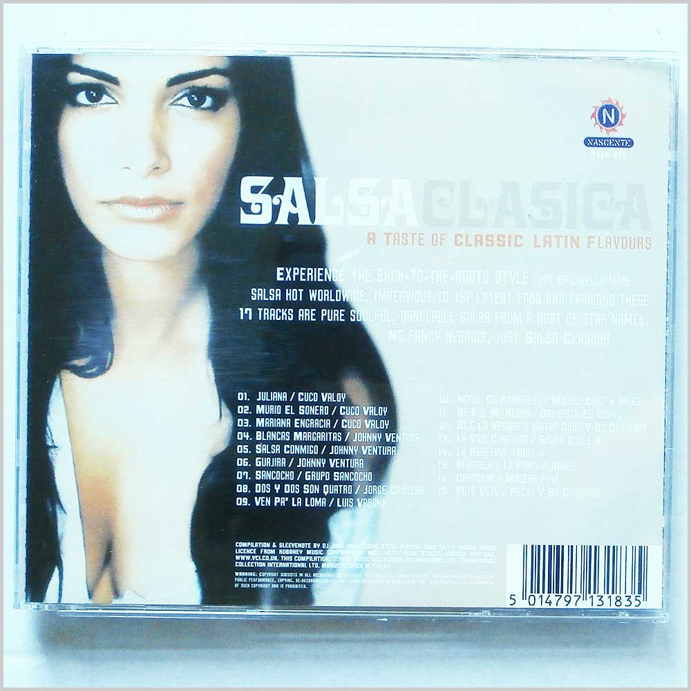 Various - Salsa Clasica: A Taste Of Classic Latin Flavours  (5014797131835) 