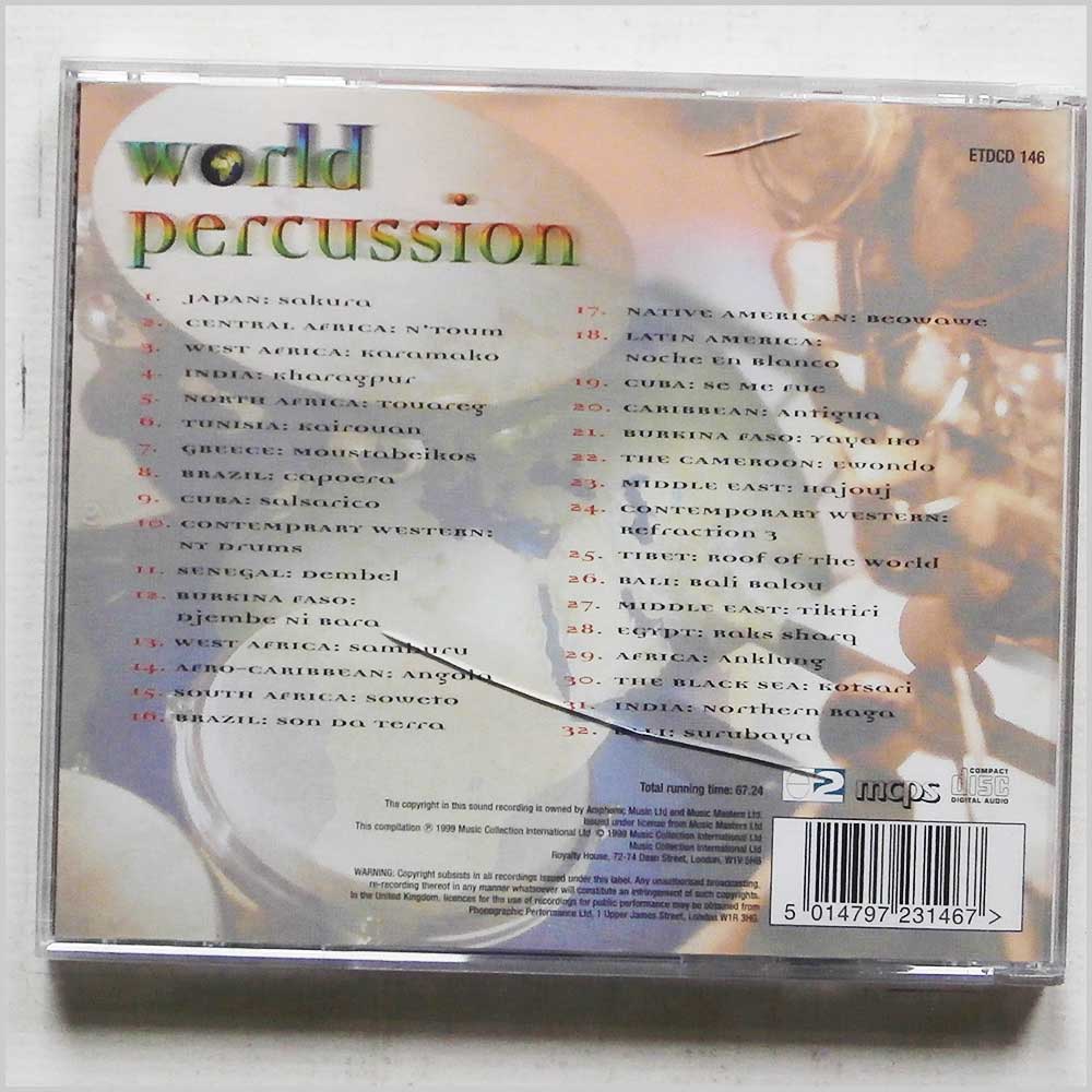 Various - World Percussion  (5014797231467) 