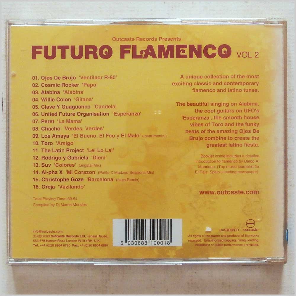 Various - Futuro Flamenco, Vol. 2  (5030688100018) 