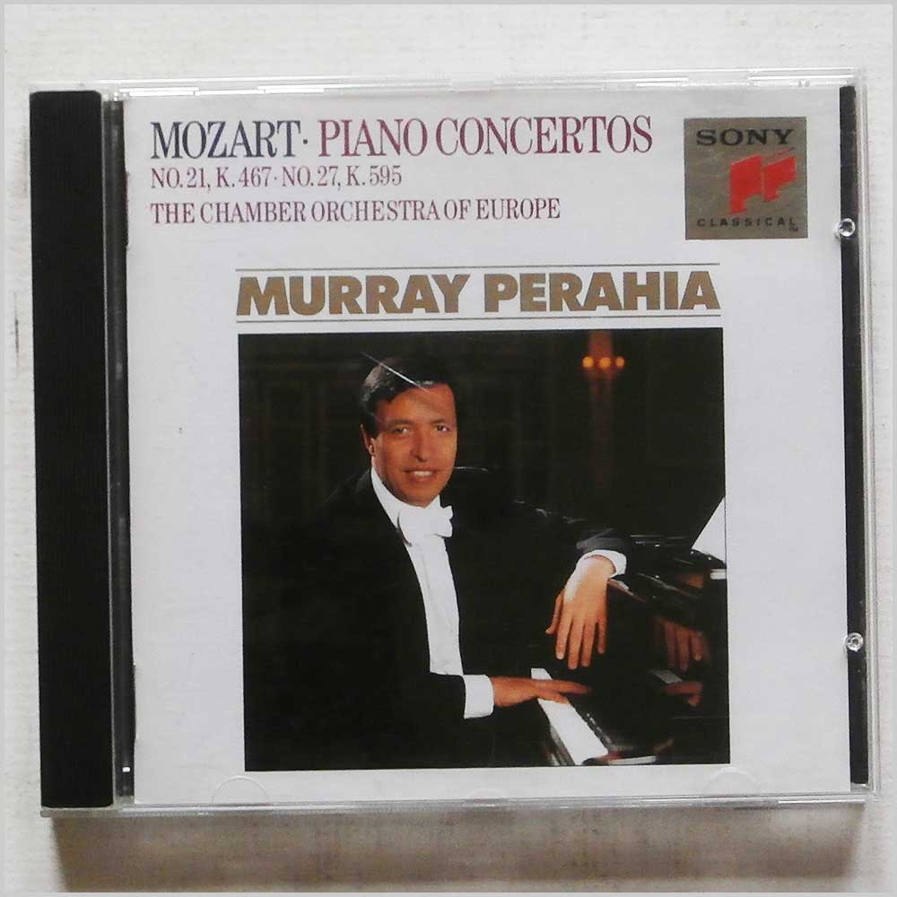 Murray Perahia - Mozart: Piano Concertos No.21 K.467 and No.27 K.595  (5099704648521) 