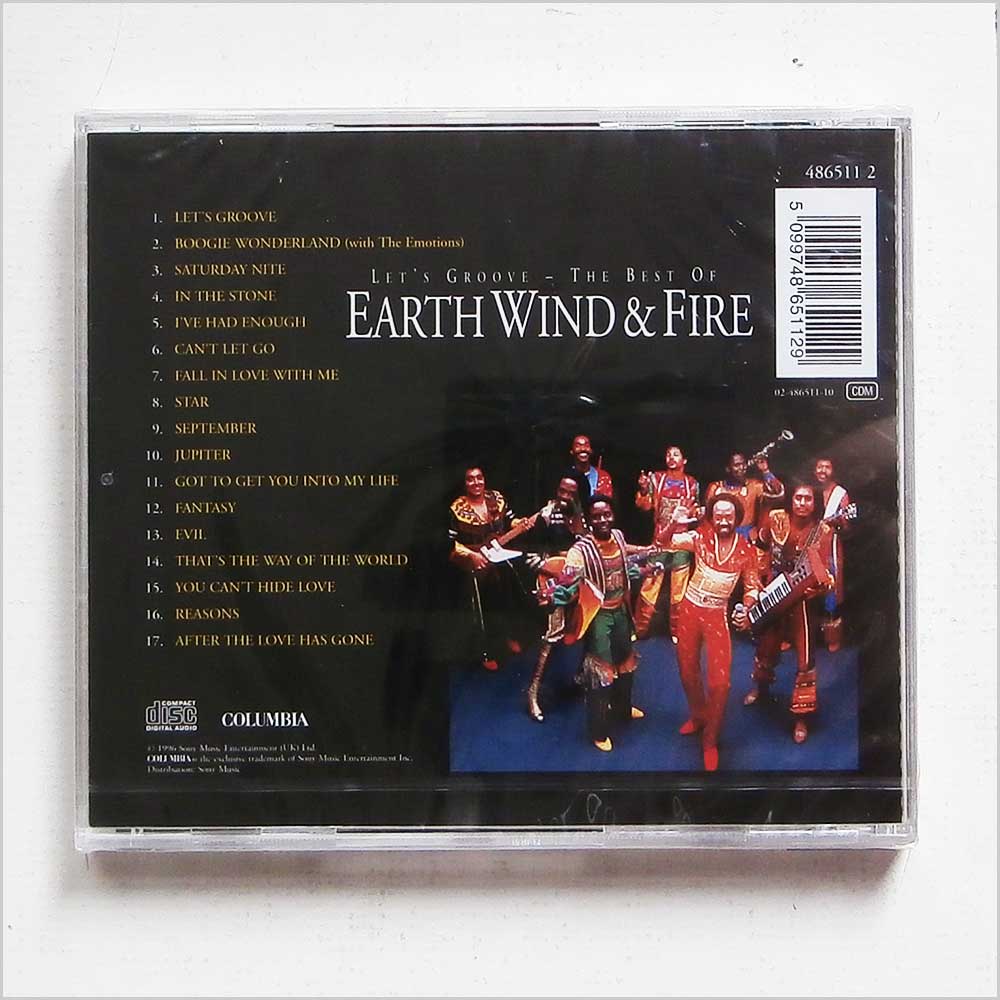Earth, Wind and Fire - Lets Groove The Best of Earth Wind and Fire  (5099748651129) 