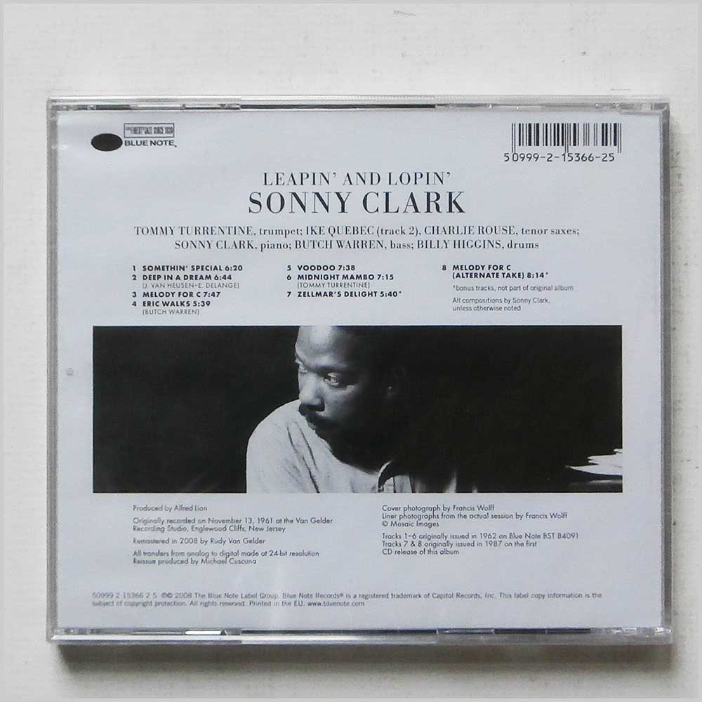Sonny Clark - Leapin' and Lopin'  (5099921536625) 