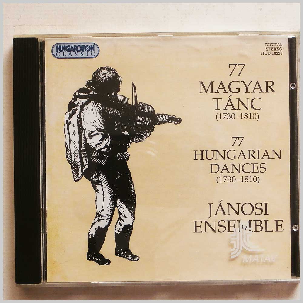 Janosi Ensemble - 77 Maygar Tanc, 77 Hungarian Dances  (5991811822828) 