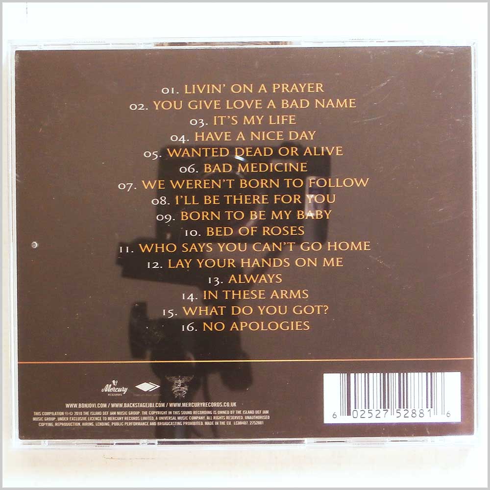 Bon Jovi - Greatest Hits  (602527528816) 