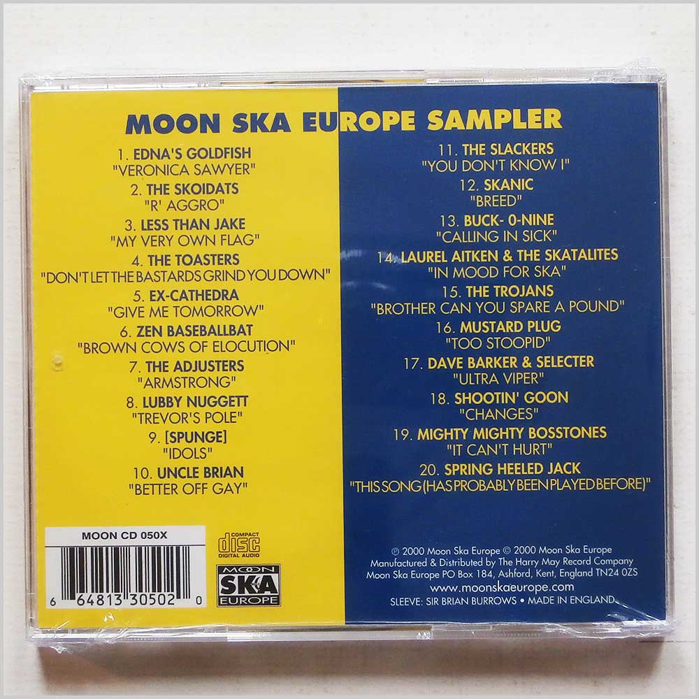 Various - Moon Ska Europe  (664813305020) 