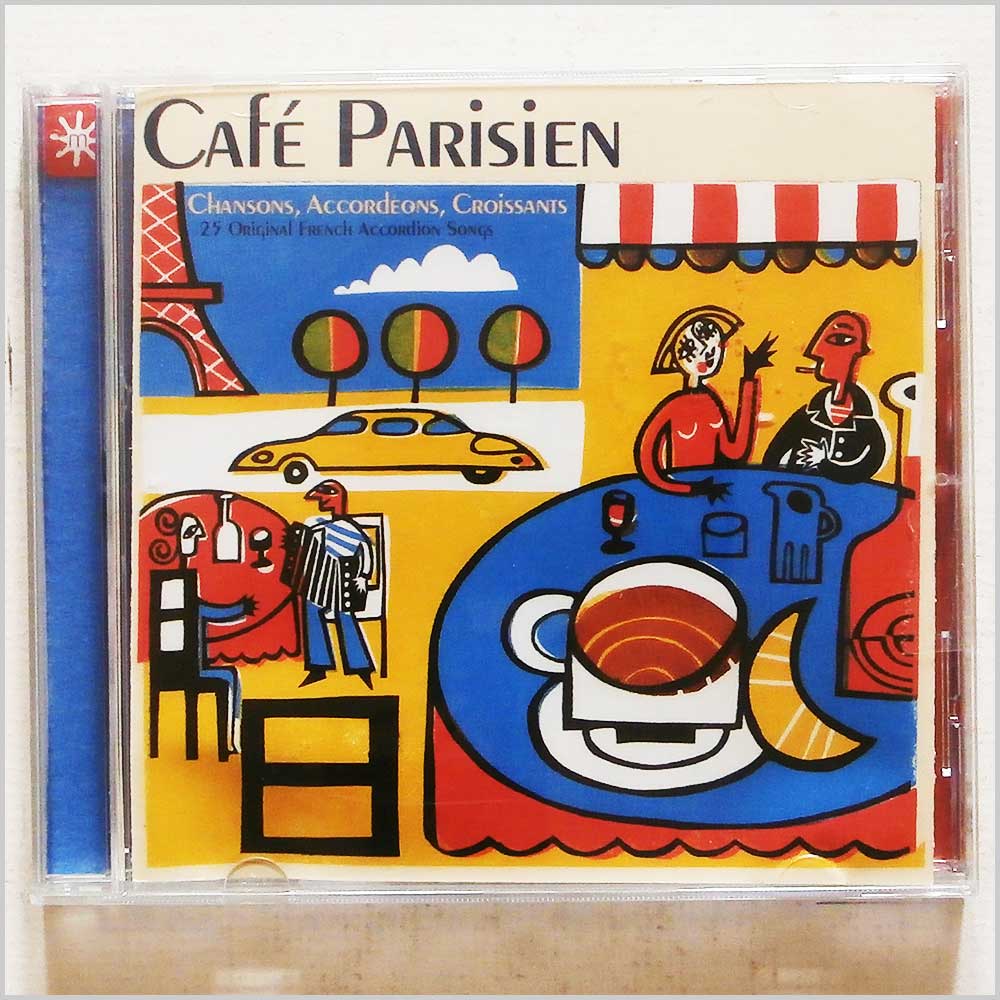 Various - Cafe Parisien: Chansons, Accordeons, Croissants: 25 Original French Accordion Songs  (698458101327) 