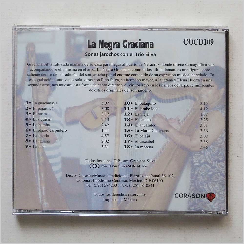 La Negra Graciana - Sones Jarochos con el Trio Silva  (704335266963) 