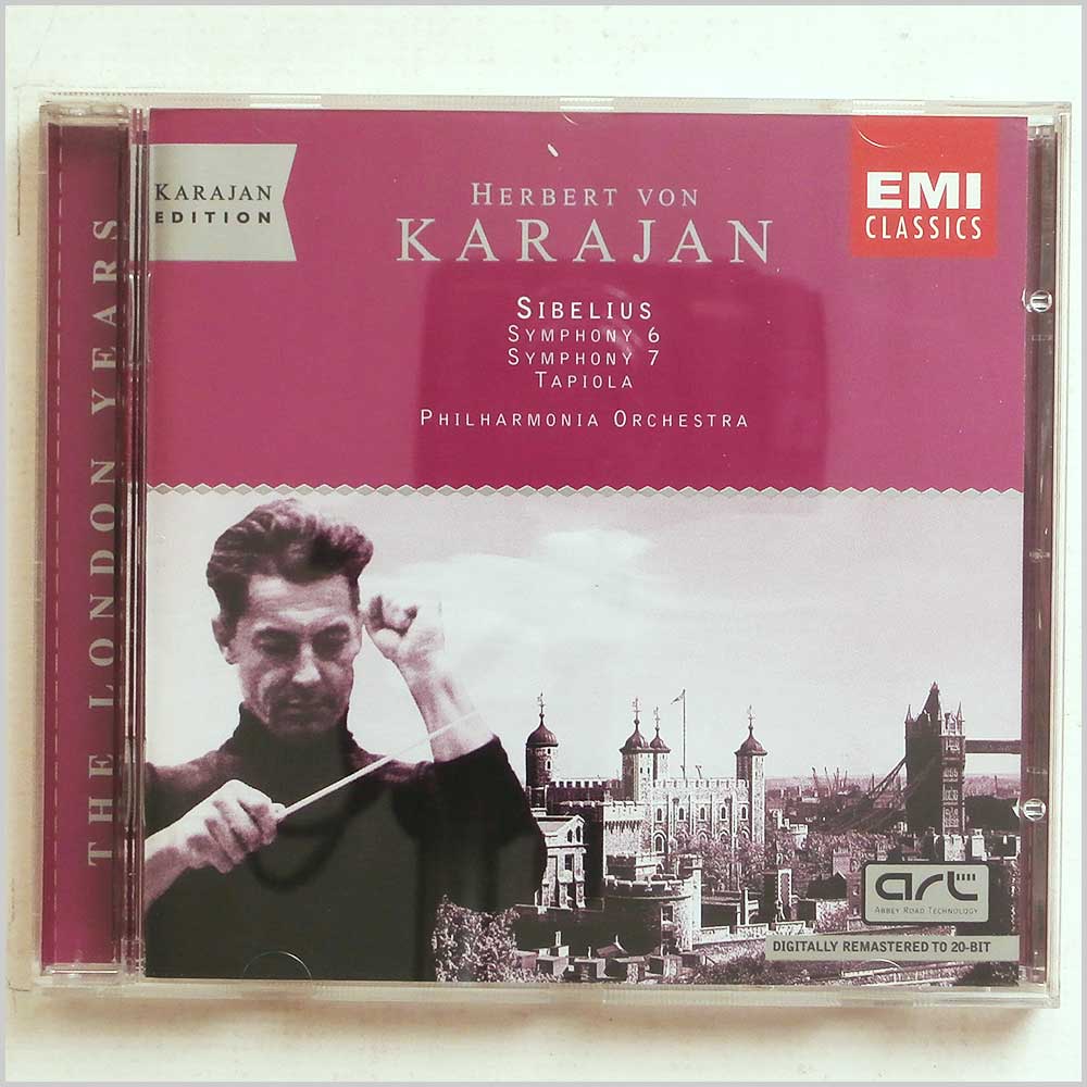 Herbert von Karajan - Jean Sibelius: Symphonies 6, 7, Tapiola  (724356660229) 
