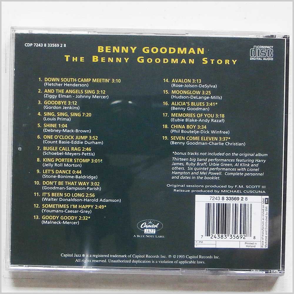 Benny Goodman - The Benny Goodman Story  (724383356928) 