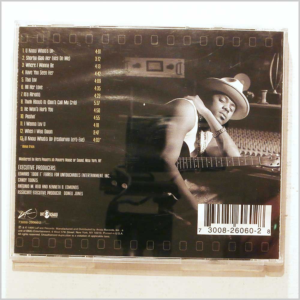 Donell Jones - Where I Wanna Be  (730082606028) 