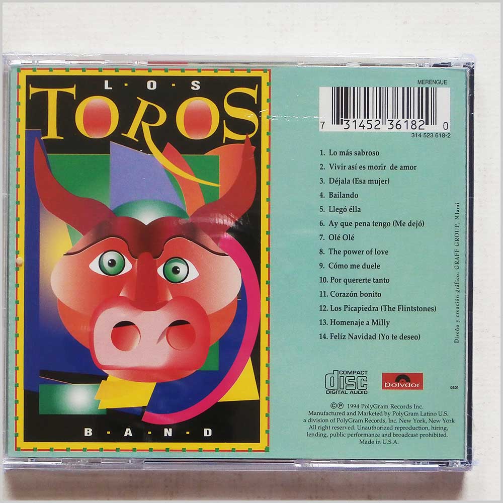 Los Toros Band - Formidables  (731452361820) 
