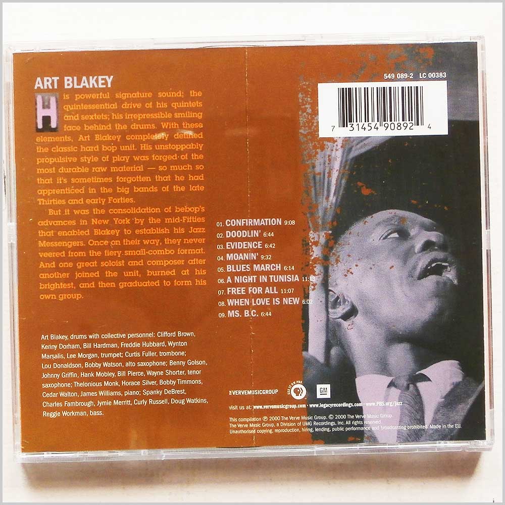Art Blakey - The Definitive Art Blakey  (731454908924) 