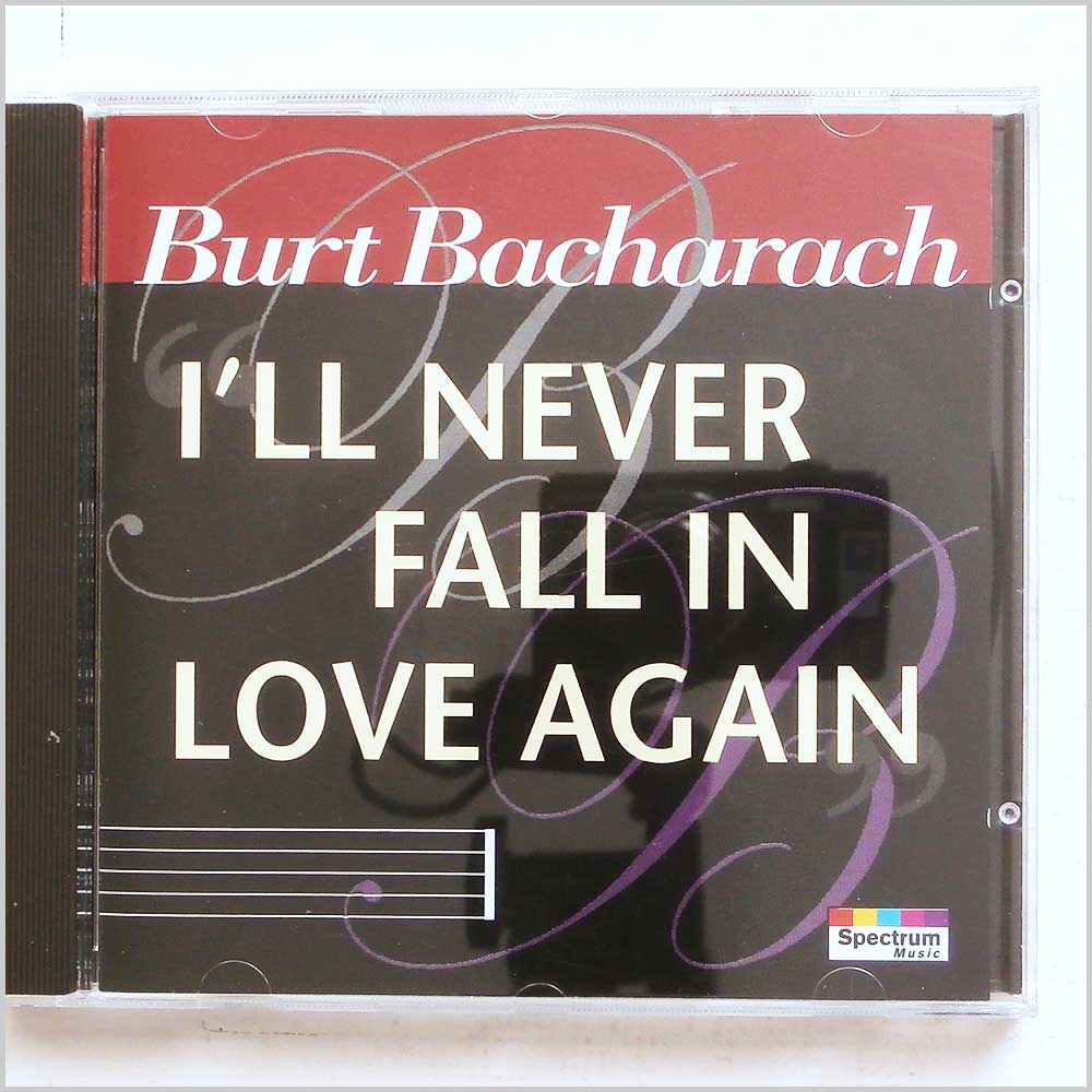 Burt Bacharach - I'll Never Fall In Love  (731455005721) 