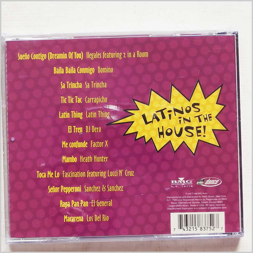 Various - Latinos in the House  (743215837527) 