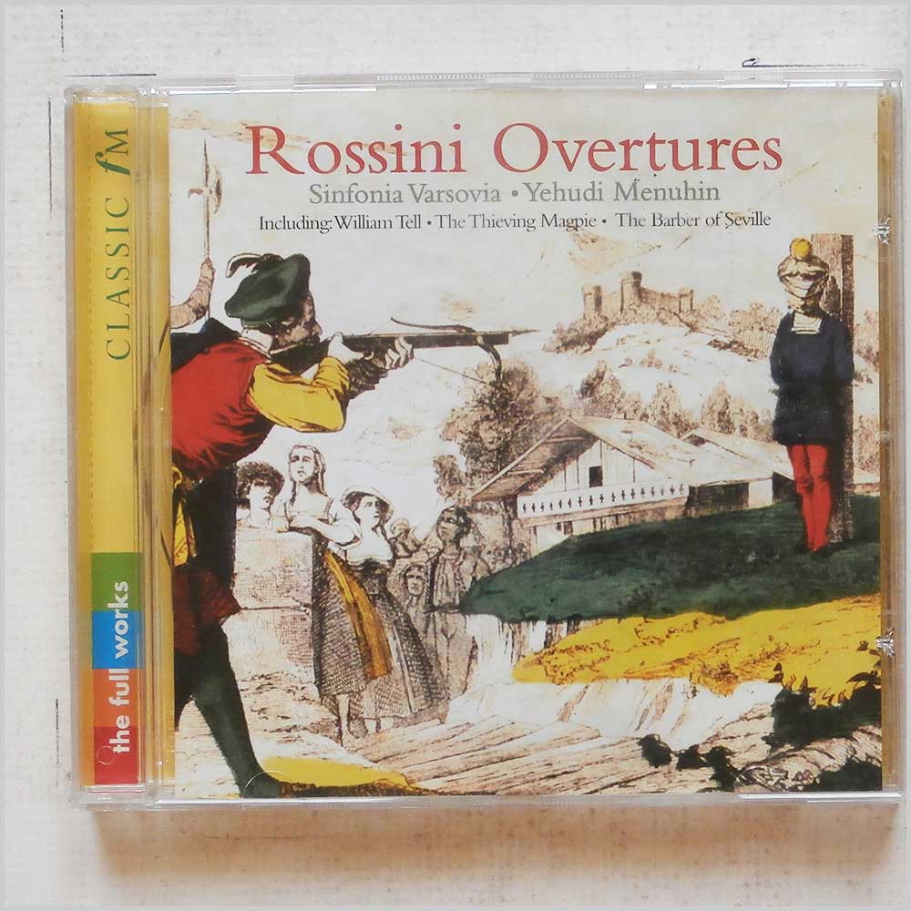 Yehudi Menuhin, Sinfonia Varsovia - Rossini Overtures  (75605 57031 2) 