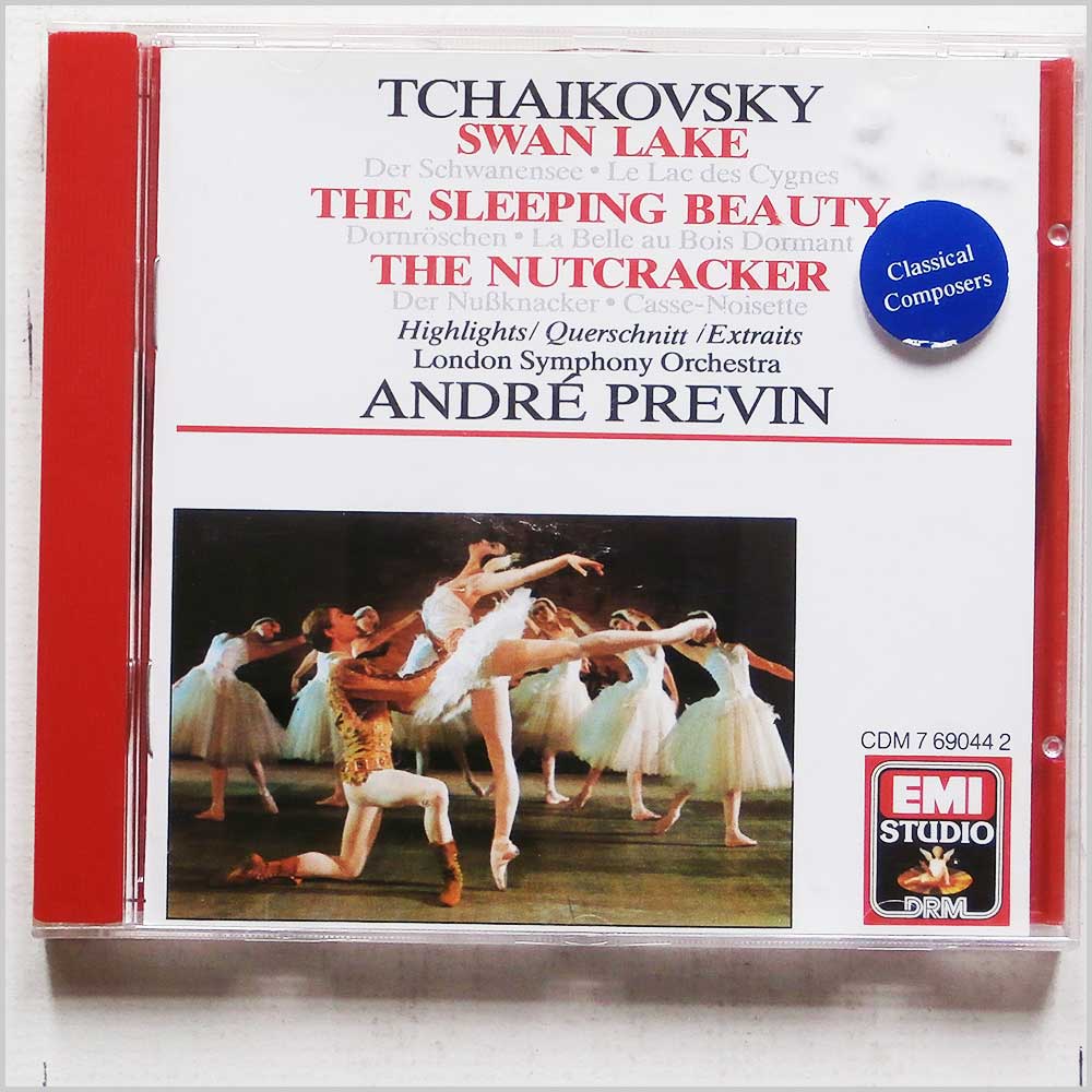 Andre Previn - Tchaikovsky: Swan Lake, Sleeping Beauty, Nutcracker: Highlights  (77776904429) 