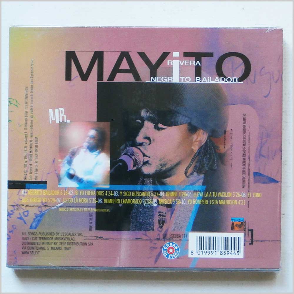 Mayito Rivera - Negrito Bailador  (8019991859445) 